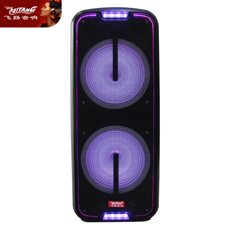 Portable Wireless PA Stereo Active Hot Sale Big Double 10 Inch Audio Loud Speaker System